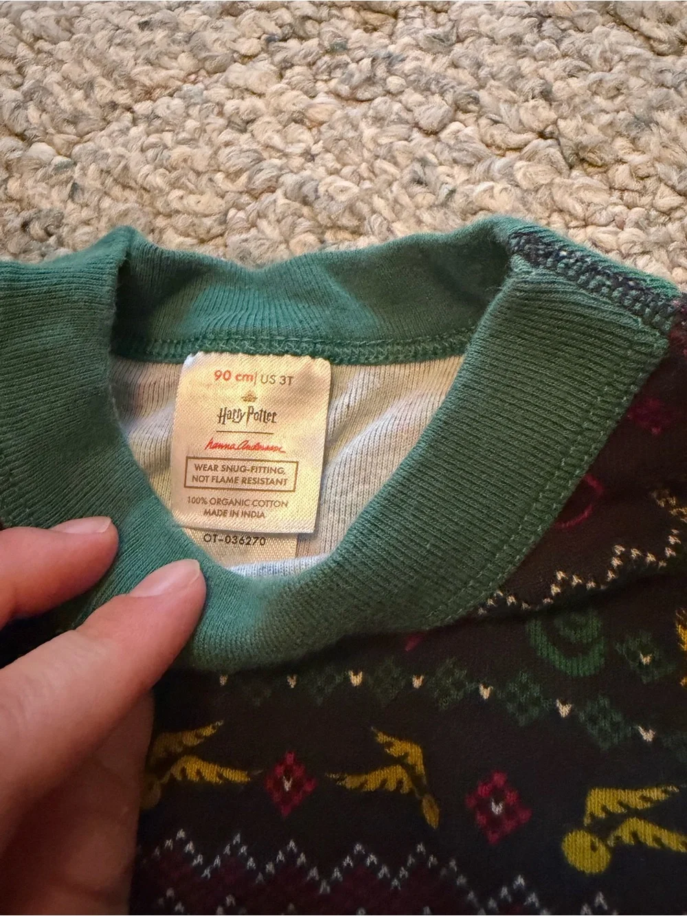 Hanna andersson Harry Potter pajamas